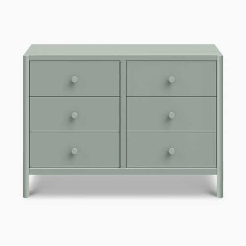 daVinci Birdie 6-Drawer Dresser - Light Sage