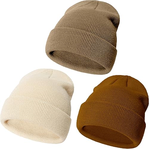 YMYDYFC Baby Boy Gril Beanie Toddler Beanie Infant Knitted Hats Baby Winter Hats Toddler Warm Knit Caps 0-6Years