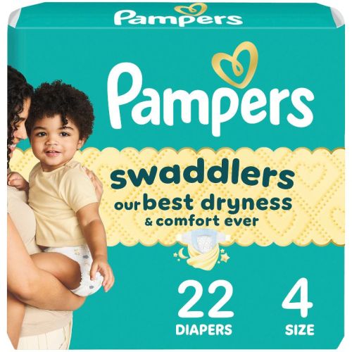 Pampers Swaddlers Sensitive Disposable Diapers - (Select Size and Count)