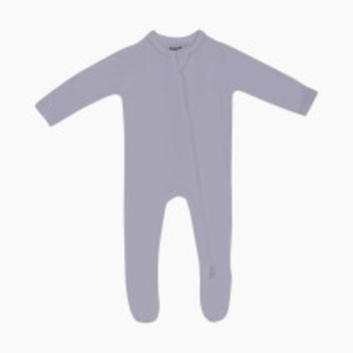 Kyte Baby Zipper Footie - Haze, 0-3 M