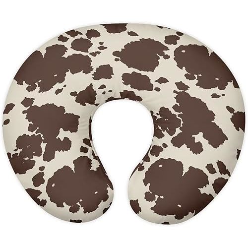 Cow Hide Print Nursing Pillowcase Nursing Pillow Cover Cuddle Pillow Slipcover Detachable Nursing Pillow Protective Baby Feeding Baby Essentials