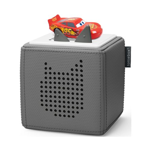 Tonies Disney Cars Starter Set with Lightning McQueen, for Kids 3+, Grey