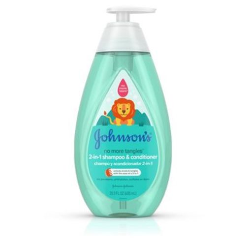 Johnson's No More Tangles Kids' & Toddlers 2-in-1 Detangling Hair Shampoo & Conditioner - 20.3 Fl Oz