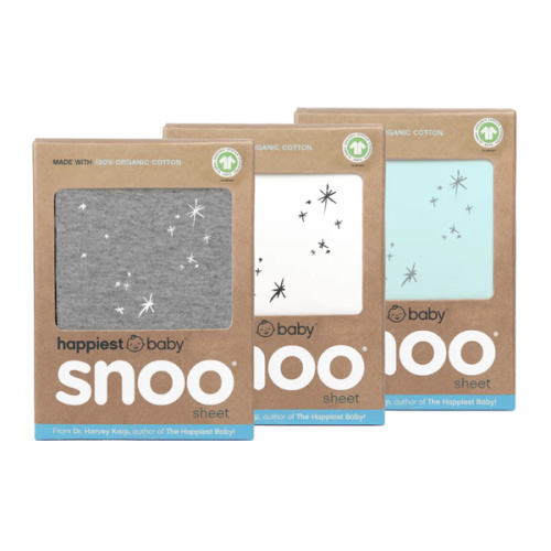 Cotton Baby Bassinet Fitted Sheets | SNOO – Happiest Baby