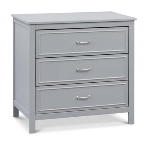 Charlie 3-Drawer Dresser - Grey