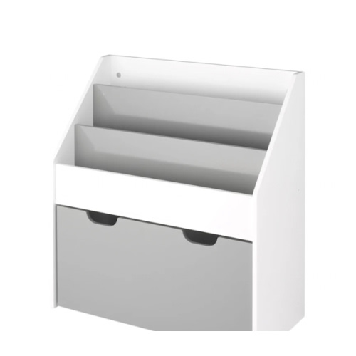 Kids White & Grey Bookcase