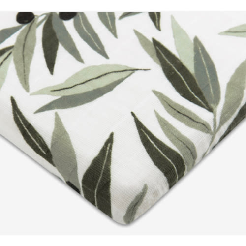 Babyletto All-Stages Bassinet Sheet in GOTS Certified Organic Muslin Cotton