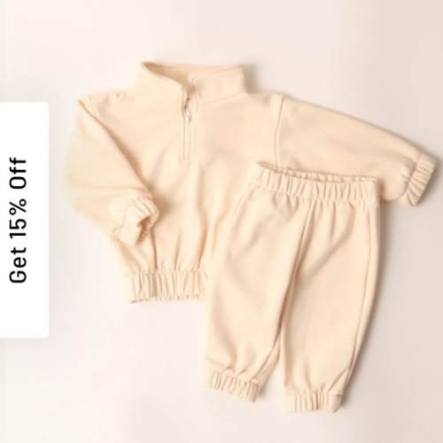 Birch Zip Set in Cream – Winnie + Crew