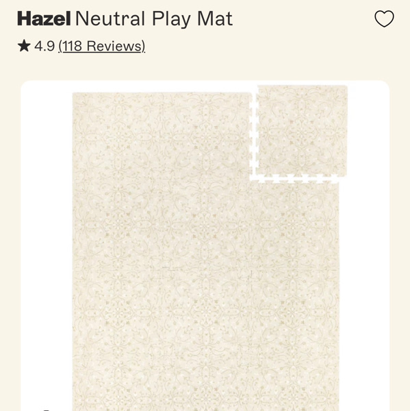 Hazel - Neutral Play Mat– Tumble