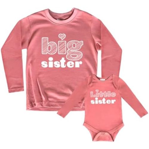 Unordinary Toddler Big Sister Little Sister Outfits Matching Shirts Sibling Gifts girls newborn baby set