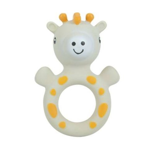 Nuby Natural Rubber Teether - Giraffe