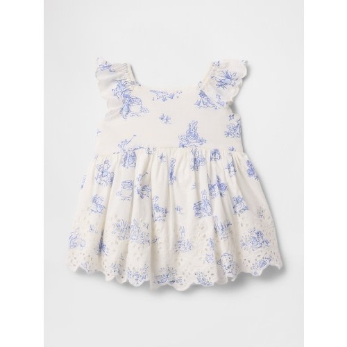 Baby Peter Rabbit™ Eyelet Dress