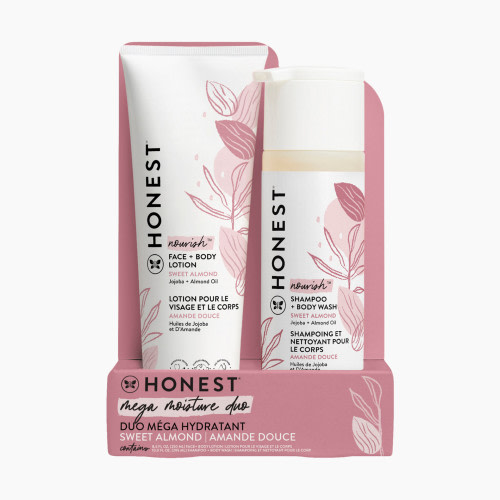 The Honest Company Wash and Lotion Bundle - Gently Nourishing Sweet Almond