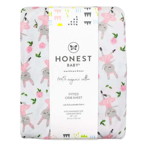 Organic Cotton Fitted Crib Sheet | Honest Baby Clothing