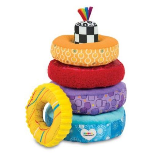 Lamaze® Rainbow Stacking Rings - PRIMARY - 11"