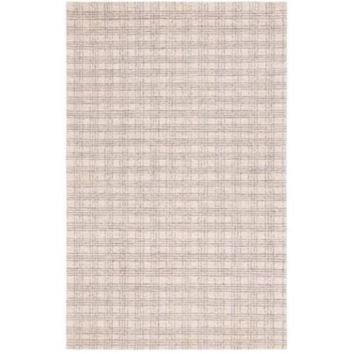 Natural Fiber NFB425 Hand Tufted Indoor Area Rug - Grey/Beige - 5'x8' - Safavieh
