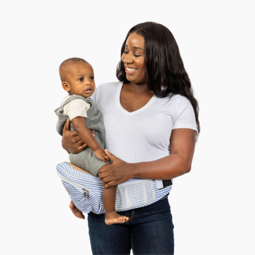 Tushbaby Lite Hip Seat Carrier - Blue Stripe