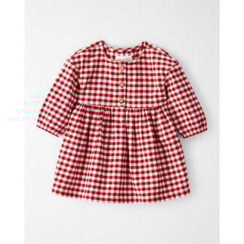 Baby Girl Organic Cotton Flannel Dress  - Little Planet | Carter's