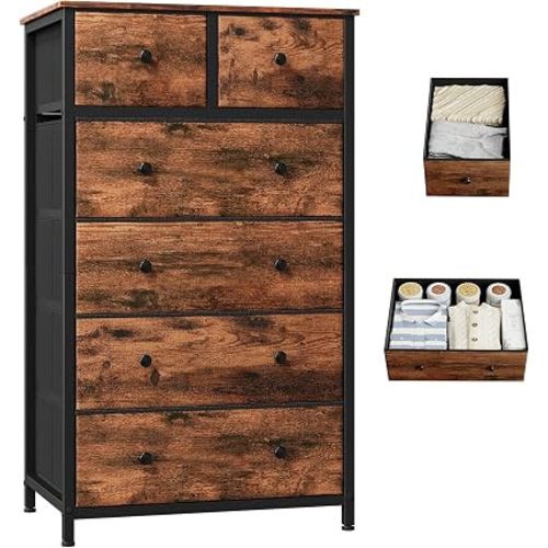 Somdot Tall Dresser for Bedroom, Products Vertical Dresser Storage Tower