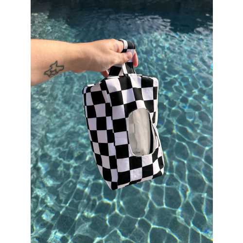 Diaper and Wipe Bag 2-in-1 | Portable Baby Changing Bag | Travel Diaper Clutch with Wipes Pocket