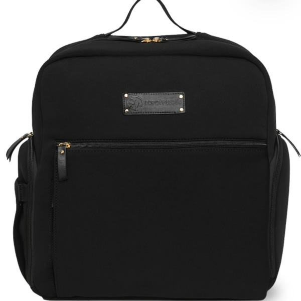 Fiona Breast Pump Backpack Black Classic and Versatile Pump Bag for Moms – Sarah Wells Bags