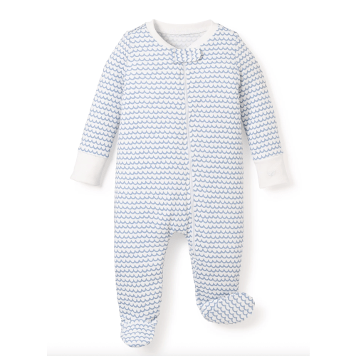 Baby's Pima Romper in La Mer