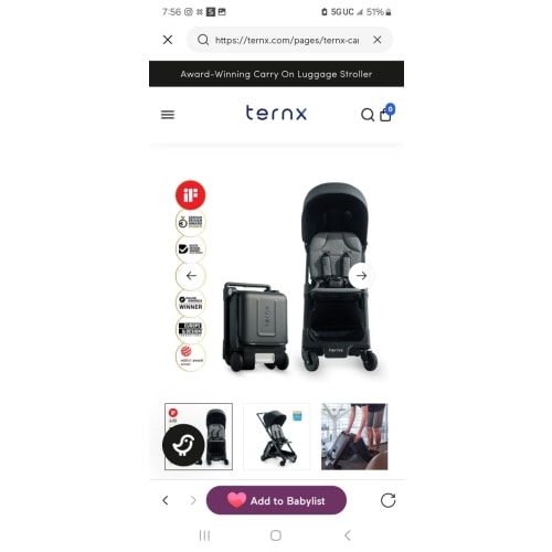 Carry On Luggage Stroller