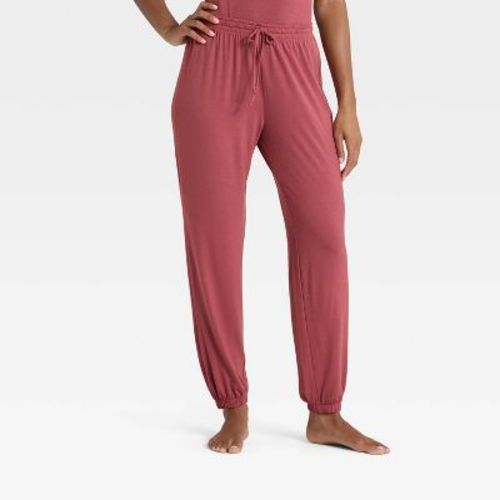 Women's Jersey Jogger Pajama Pants - Auden™ Light Pink XS
