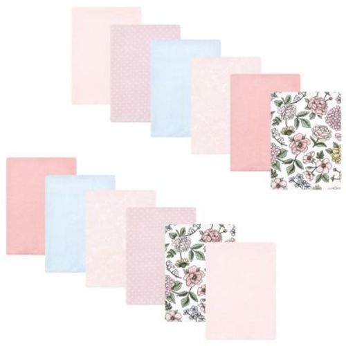 Luvable Friends Hudson Baby Flannel Burp Cloths 12pk Set