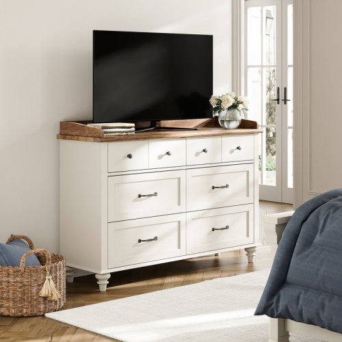 Laurel Foundry Modern Farmhouse® Allyssa 6 Drawer 47.2" W Dresser & Reviews | Wayfair