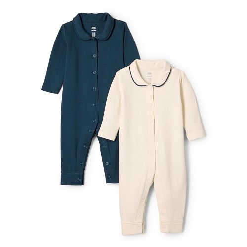 Amazon Essentials x Sofia Grainge Unisex Babies' Footless Sleepsuit, Pack of 2