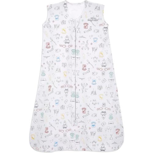 HALO SleepSack Wearable Swaddle Transition Sleeping Bag, Harry Potter Enchanted, Medium, 6-12 Months