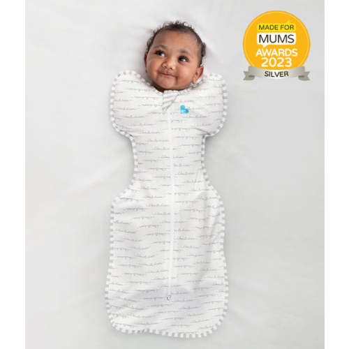 Swaddle Up™ 1.0 TOG Cotton White Dreamer
