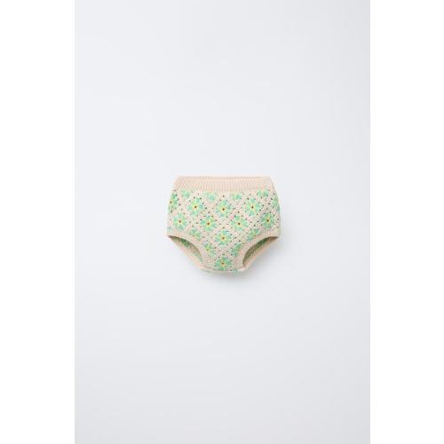 CROCHETED KNIT UNDERWEAR - Ecru | ZARA United States