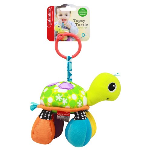 Infantino Topsy Turtle Mirror Pal