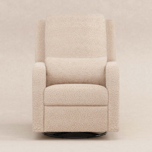 babyletto Sigi Recliner and Swivel Glider in Shearling & Reviews | Wayfair
