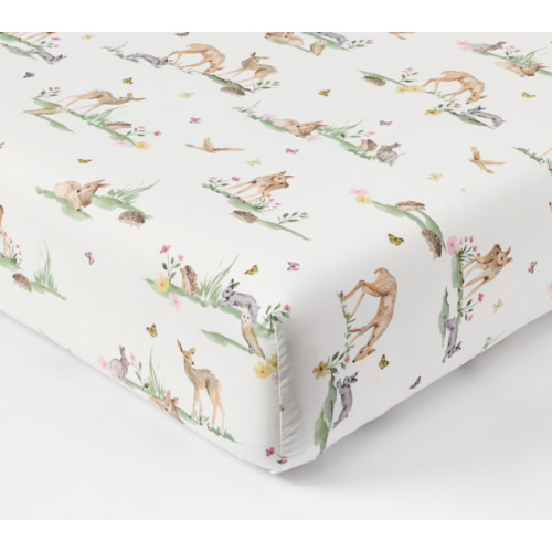 AERIN Fawn Baby Quilt | Pottery Barn Kids