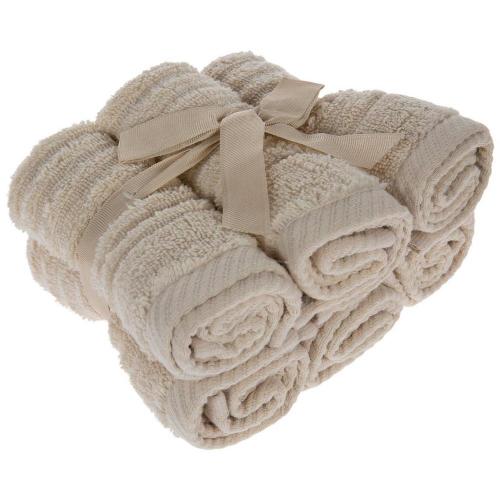 Soft Cotton Wash Cloth Set - 6 Pack