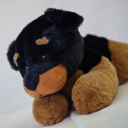 Rottweiller Dog Plush 10"