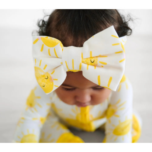 Sunshine Luxe Bow Headband – Little Sleepies
