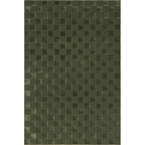 Nuloom Alaiya Checkered Pet Friendly Textured Machine Washable Area Rug, 6' 7" x 9', Green