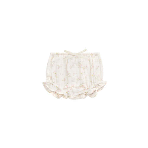 Organic Cotton Muslin Frill Bloomer - Emelia Pink – Jamie Kay USA