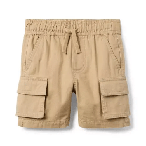 Boy Khaki The Cargo Pull-On Short by Janie and Jack