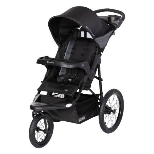 Baby Trend Expedition Plus Jogger With Led Safety Light - Madrid Black