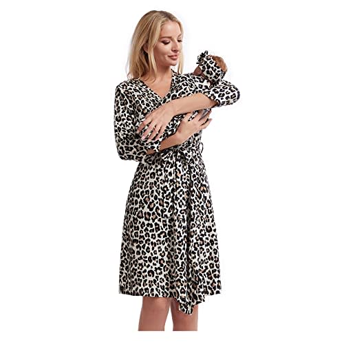 Galabloomer Maternity Robe and Baby Receiving Blanket, Matching Mommy Labor Delivery Robe and Swaddle Set