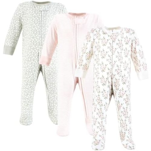 Hudson Baby Unisex Baby Cotton Sleep and Play