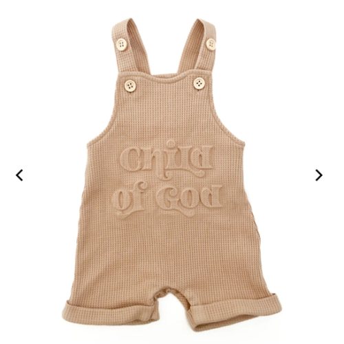 Child of God Waffle Overalls – OUR HOUSE ABOVE