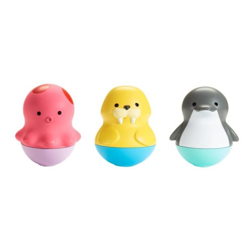 Munchkin Bath Bobbers Floating Mold-Free Marine Animal Tub Toys for Babies & Toddlers