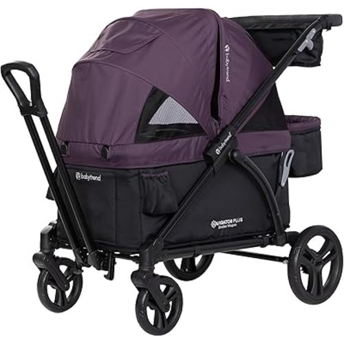 Baby Trend Navigator Plus 2-in-1 Stroller Wagon, Dash Plum