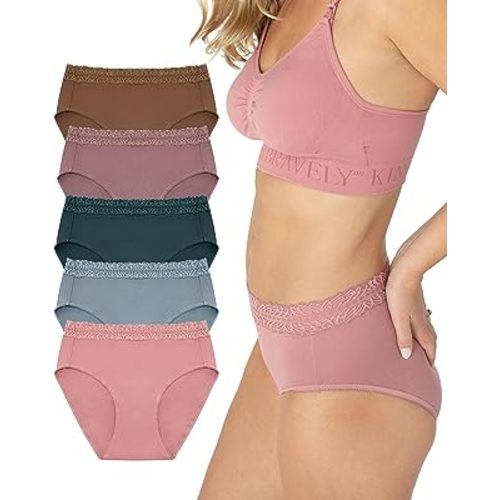 8pcs/Pack Carer Postpartum High Waist Underwear, Mesh C-Section Hospital  Panties, Mesh Maternity Incontinence Panties